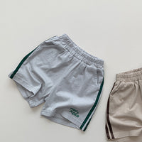 Load image into Gallery viewer, Baby Kid Girls Boys Solid Color Letters Shorts Wholesale 240802191
