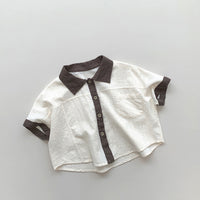 Load image into Gallery viewer, Baby Kid Boys Color-blocking Tops Wholesale 240802192
