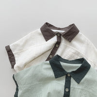 Load image into Gallery viewer, Baby Kid Boys Color-blocking Tops Wholesale 240802192
