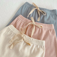 Load image into Gallery viewer, Baby Kid Girls Solid Color Shorts Wholesale 24080220
