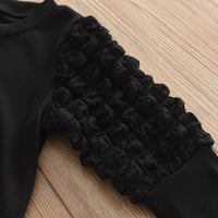 Load image into Gallery viewer, 3 Pieces Set Kid Girls Solid Color Tops Checked Skirts And Hats Wholesale 240802200
