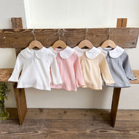 Load image into Gallery viewer, Baby Kid Girls Solid Color Tops Wholesale 240802213
