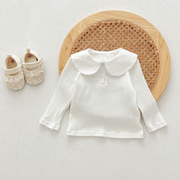 Load image into Gallery viewer, Baby Kid Girls Solid Color Tops Wholesale 240802213
