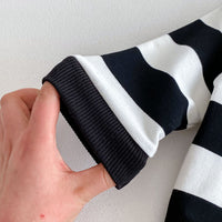 Load image into Gallery viewer, Baby Kid Girls Boys Striped Cartoon Print Tops Wholesale 240802214
