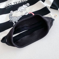 Load image into Gallery viewer, Baby Kid Girls Boys Striped Cartoon Print Tops Wholesale 240802214

