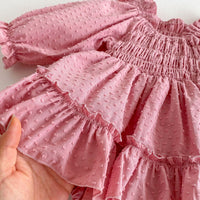 Load image into Gallery viewer, Baby Kid Girls Solid Color Rompers Wholesale 240802221
