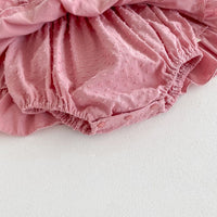 Load image into Gallery viewer, Baby Kid Girls Solid Color Rompers Wholesale 240802221
