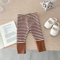 Load image into Gallery viewer, Baby Kid Girls Striped Pants Wholesale 240802223
