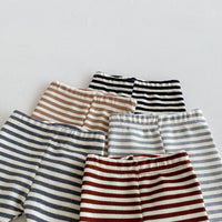 Load image into Gallery viewer, Baby Kid Girls Striped Pants Wholesale 240802223
