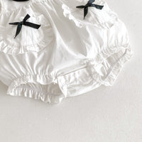 Load image into Gallery viewer, Baby Girls Solid Color Rompers Wholesale 240802225
