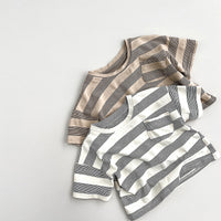 Load image into Gallery viewer, Baby Kid Boys Striped Tops Wholesale 24080223
