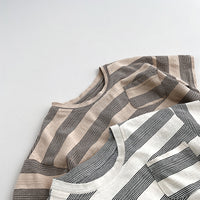 Load image into Gallery viewer, Baby Kid Boys Striped Tops Wholesale 24080223
