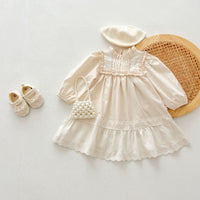 Load image into Gallery viewer, Baby Kid Girls Solid Color Dresses Wholesale 240802237
