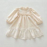 Load image into Gallery viewer, Baby Kid Girls Solid Color Dresses Wholesale 240802237
