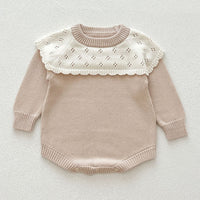 Load image into Gallery viewer, Baby Kid Girls Color-blocking Rompers Wholesale 240802239
