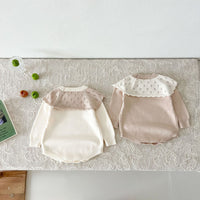 Load image into Gallery viewer, Baby Kid Girls Color-blocking Rompers Wholesale 240802239
