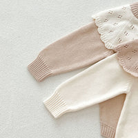 Load image into Gallery viewer, Baby Kid Girls Color-blocking Rompers Wholesale 240802239
