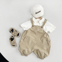 Load image into Gallery viewer, Baby Kid Girls Boys Solid Color Jumpsuits Wholesale 24080224
