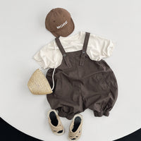 Load image into Gallery viewer, Baby Kid Girls Boys Solid Color Jumpsuits Wholesale 24080224
