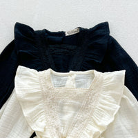 Load image into Gallery viewer, Baby Kid Girls Solid Color Rompers Wholesale 240802240
