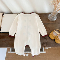 Load image into Gallery viewer, Baby Kid Girls Flower Embroidered Jumpsuits Wholesale 240802248
