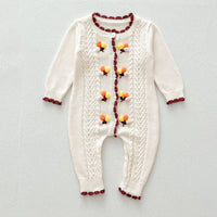 Load image into Gallery viewer, Baby Kid Girls Flower Embroidered Jumpsuits Wholesale 240802248
