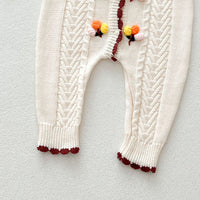 Load image into Gallery viewer, Baby Kid Girls Flower Embroidered Jumpsuits Wholesale 240802248
