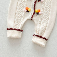 Load image into Gallery viewer, Baby Kid Girls Flower Embroidered Jumpsuits Wholesale 240802248
