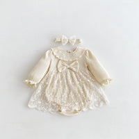 Load image into Gallery viewer, Baby Girls Solid Color Rompers Wholesale 240802250
