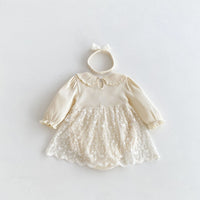 Load image into Gallery viewer, Baby Girls Solid Color Rompers Wholesale 240802250
