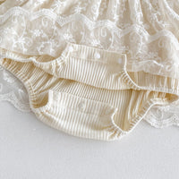 Load image into Gallery viewer, Baby Girls Solid Color Rompers Wholesale 240802250
