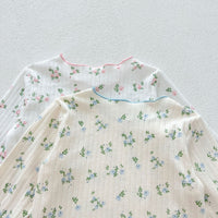 Load image into Gallery viewer, Baby Kid Girls Flower Print Sleepwears Wholesale 240802254
