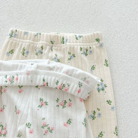 Load image into Gallery viewer, Baby Kid Girls Flower Print Sleepwears Wholesale 240802254
