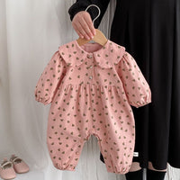 Load image into Gallery viewer, Baby Kid Girls Love heart Print Jumpsuits Wholesale 240802256
