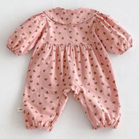 Load image into Gallery viewer, Baby Kid Girls Love heart Print Jumpsuits Wholesale 240802256
