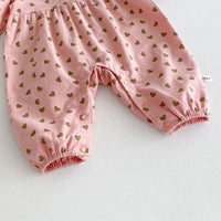 Load image into Gallery viewer, Baby Kid Girls Love heart Print Jumpsuits Wholesale 240802256
