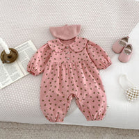 Load image into Gallery viewer, Baby Kid Girls Love heart Print Jumpsuits Wholesale 240802256

