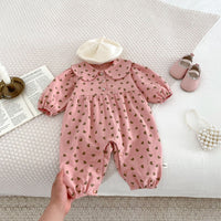 Load image into Gallery viewer, Baby Kid Girls Love heart Print Jumpsuits Wholesale 240802256

