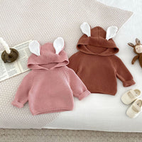 Load image into Gallery viewer, Baby Kid Girls Solid Color Crochet Sweaters Wholesale 240802259
