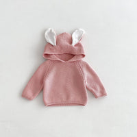 Load image into Gallery viewer, Baby Kid Girls Solid Color Crochet Sweaters Wholesale 240802259

