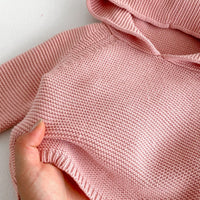 Load image into Gallery viewer, Baby Kid Girls Solid Color Crochet Sweaters Wholesale 240802259
