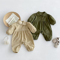 Load image into Gallery viewer, Baby Kid Girls Flower Jumpsuits Wholesale 240802264
