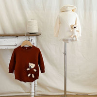 Load image into Gallery viewer, Baby Kid Girls Solid Color Cartoon Rompers Wholesale 240802268
