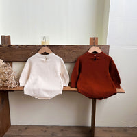 Load image into Gallery viewer, Baby Kid Girls Solid Color Cartoon Rompers Wholesale 240802268
