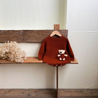 Load image into Gallery viewer, Baby Kid Girls Solid Color Cartoon Rompers Wholesale 240802268
