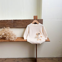 Load image into Gallery viewer, Baby Kid Girls Solid Color Cartoon Rompers Wholesale 240802268
