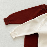 Load image into Gallery viewer, Baby Kid Girls Solid Color Cartoon Rompers Wholesale 240802268
