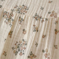 Load image into Gallery viewer, Baby Girls Flower Print Rompers Wholesale 24080227
