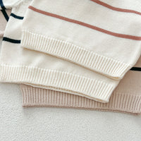Load image into Gallery viewer, Baby Kid Girls Boys Striped Color-blocking Sweaters Wholesale 240802271
