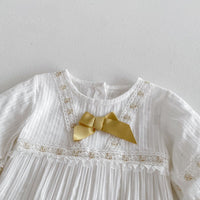 Load image into Gallery viewer, Baby Girls Solid Color Rompers Wholesale 240802274
